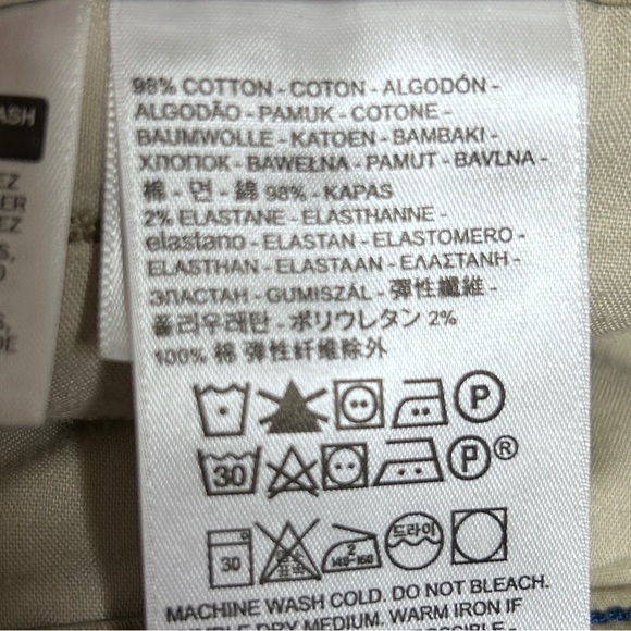 Levi's Men’s Size 34 Shorts XX Chino Tan Flat Front Preppy Casual Skater 9” - Picture 6 of 10